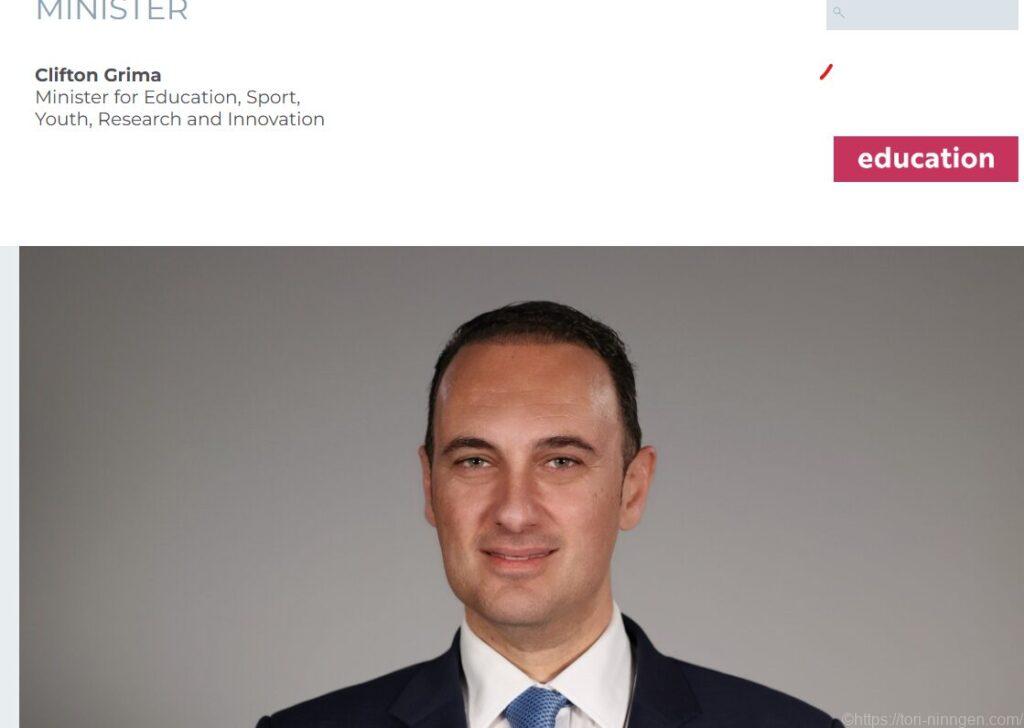 マルタの文部科学大臣