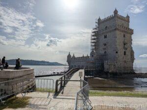 改修中のベレンの塔