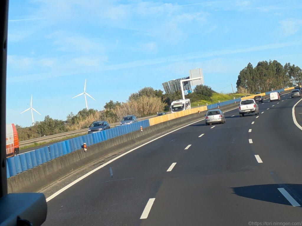 リスボンから10分ほど走ったところの写真