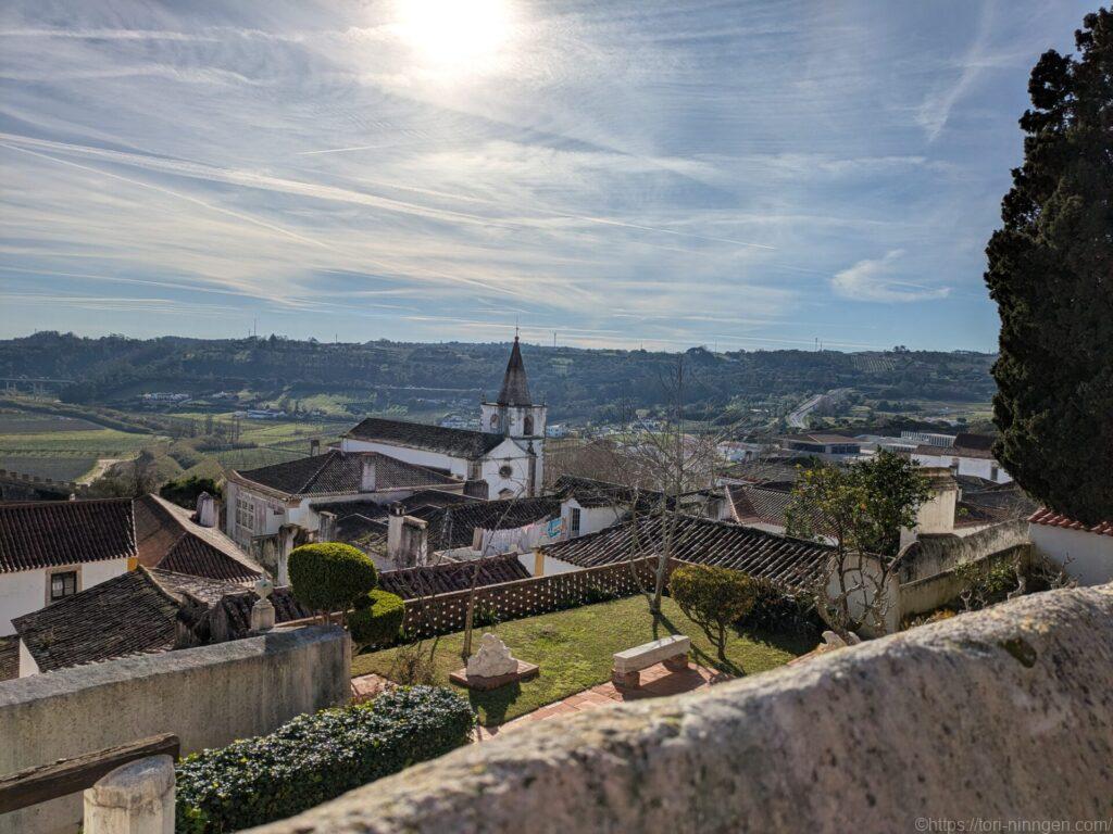 坂道からの写真