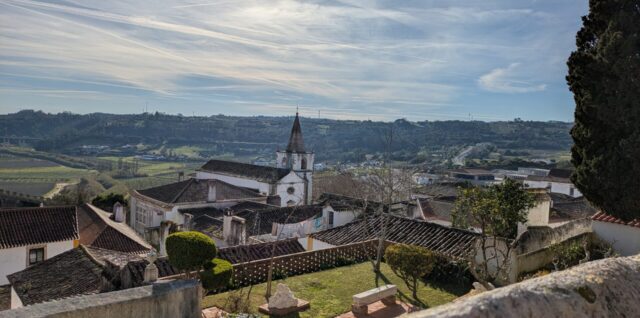 坂道からの写真